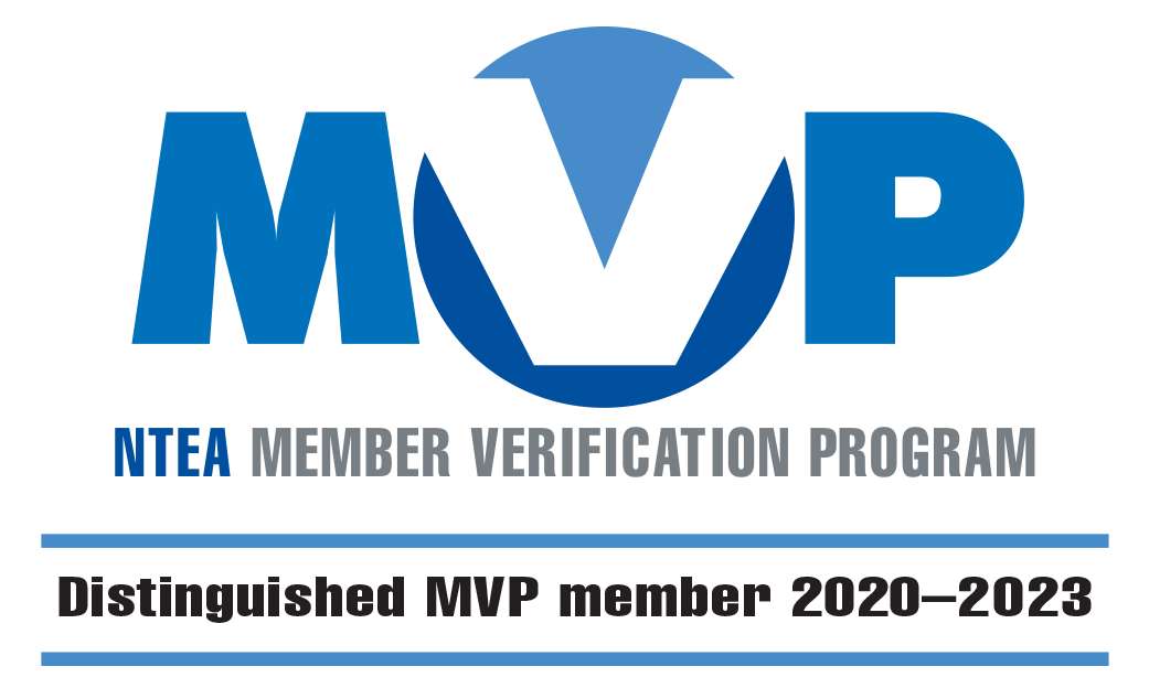 A logo for the member verification program.